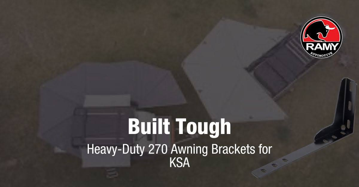  Built Tough: Heavy-Duty 270 Awning Brackets for KSA | Ramy Automotive