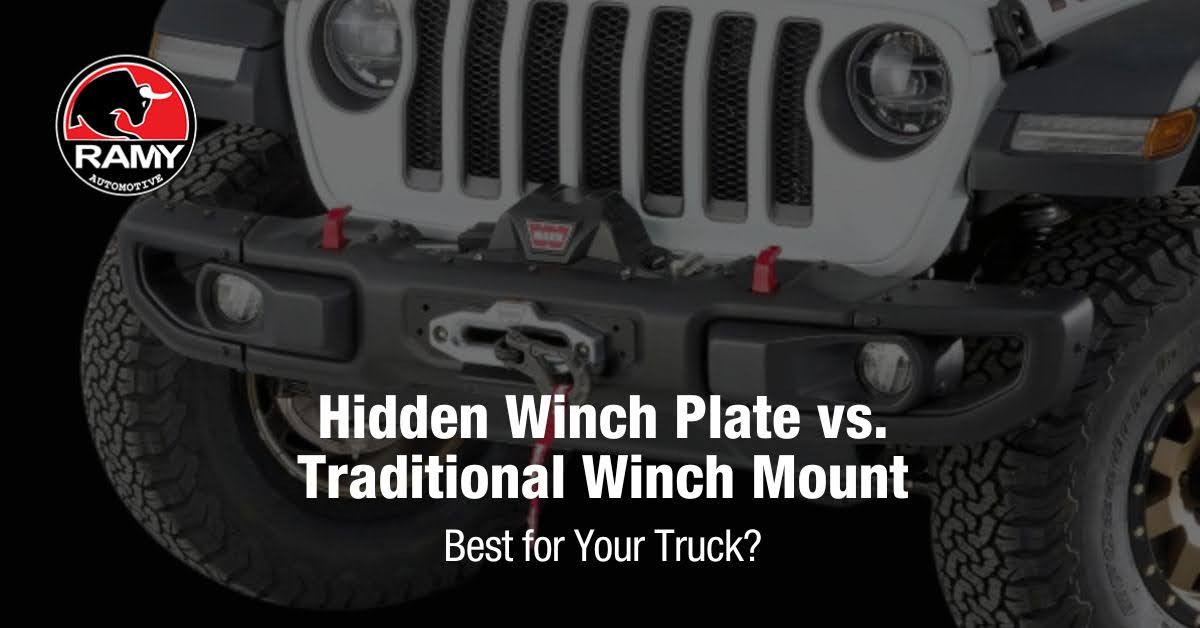 Hidden Winch Plate vs. Traditional Winch Mount: Best for Your Truck?