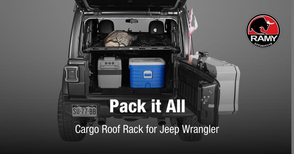 Pack it All: Cargo Roof Rack for Jeep Wrangler