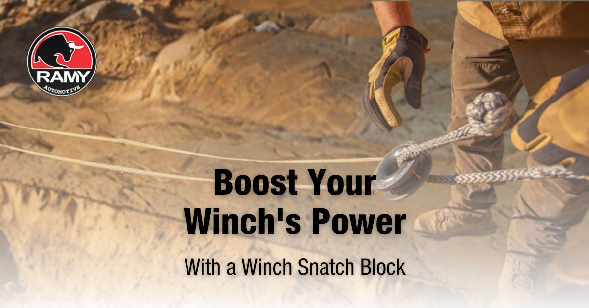  Boost Your Winch's Power with a Winch Snatch Block