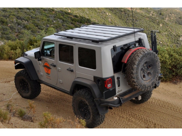 Jeep Wrangler 07-17 Roof Rack Full Raised Rail Kit