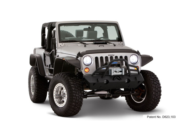 Jeep Wrangler JK 07-17 2Dr Flat Fenders