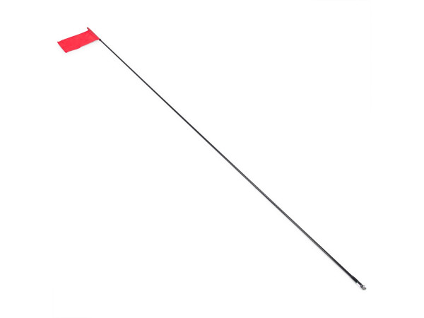 AOR Off Road 9ft Black Flag Pole with Flag, Made in USA