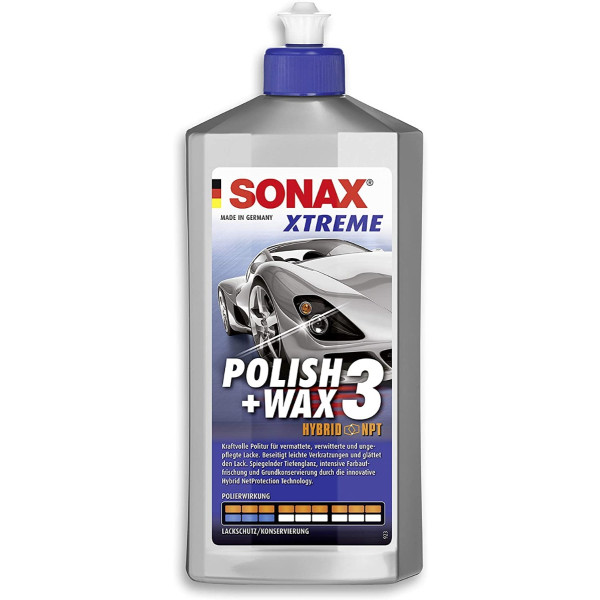 Buy Sonax Xtreme Polish + Wax 3 Hybrid NPT 202200 Car wax, Car polish 500  ml